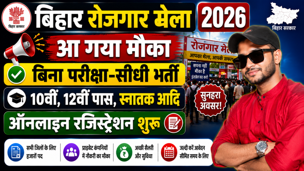Bihar Rojgar Mela 2026