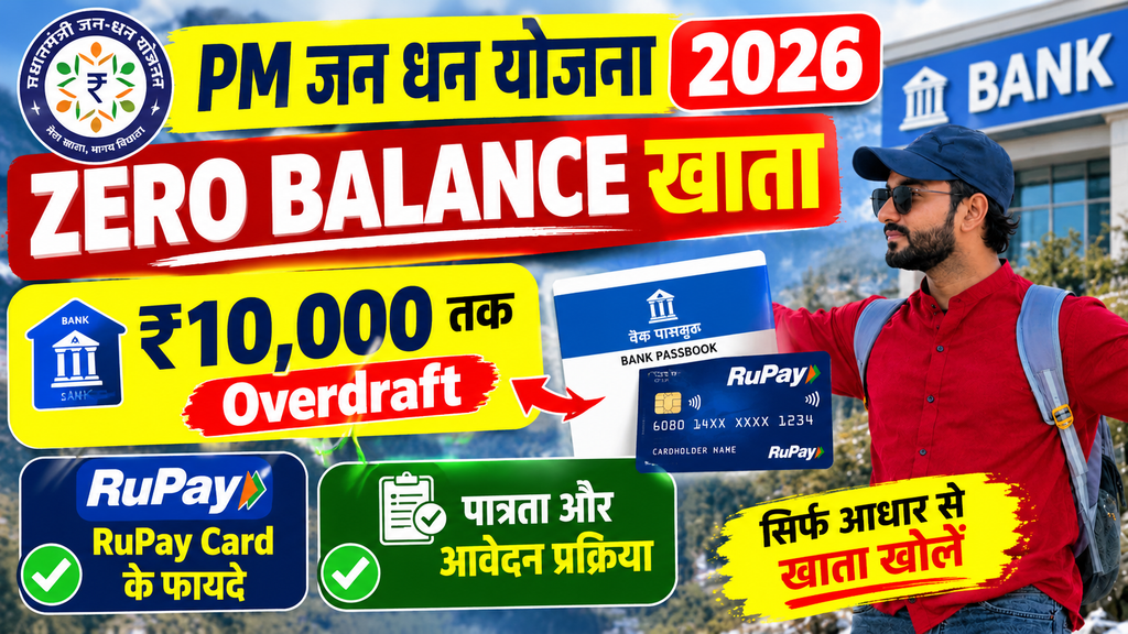 PM Jan Dhan Yojna 2026